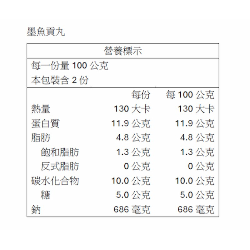 【一夫水產】三色海鮮丸組（墨魚貢丸＋花枝蝦丸＋鮮蝦貢丸）-細節圖3