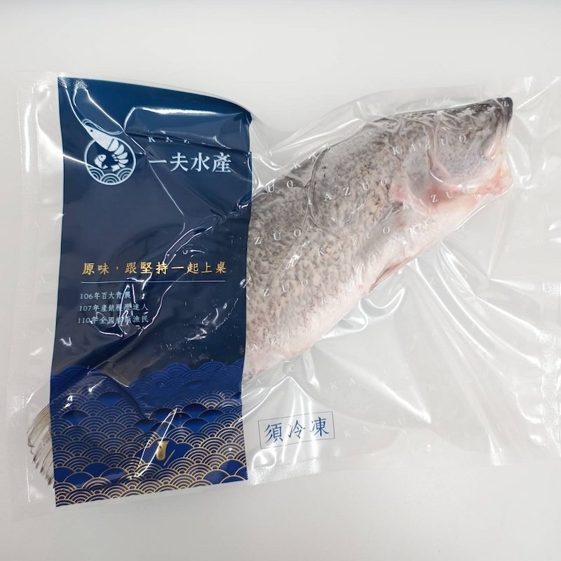 【一夫水產】生態友善鱸魚全魚-細節圖2