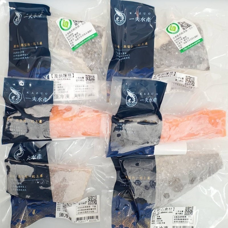 【限時購】【一夫水產】厚切鮮魚6入組（海鱺魚2入＋龍虎斑2入＋鮭魚2入）-細節圖4