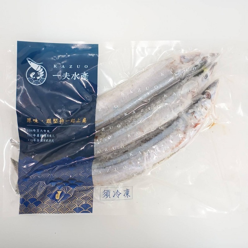 【一夫水產】秋刀魚（475-525g/3尾/包）-細節圖4