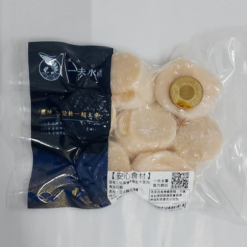 【一夫水產】北海道生食級－干貝 S（200g/7顆/包）-細節圖2