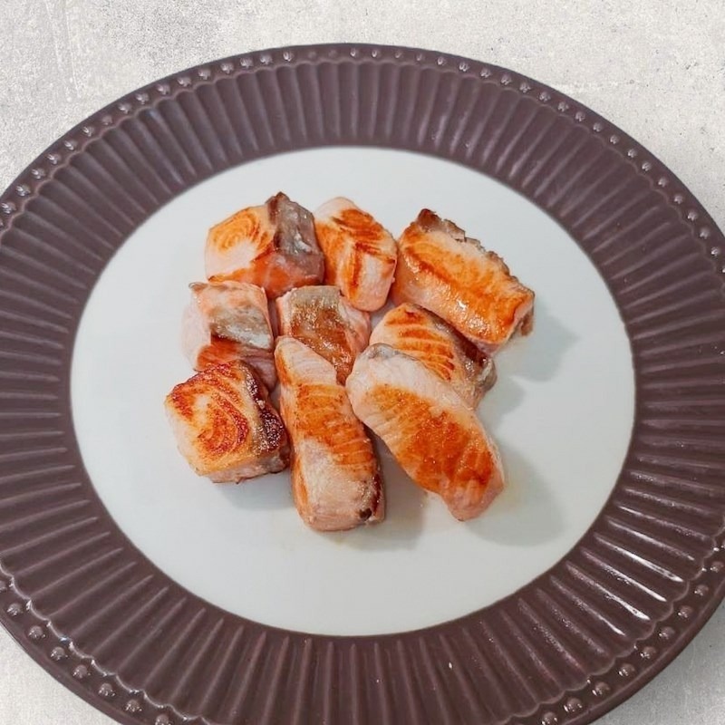 【限時購】【一夫水產】挪威－鮭魚丁（200g/包）-細節圖3