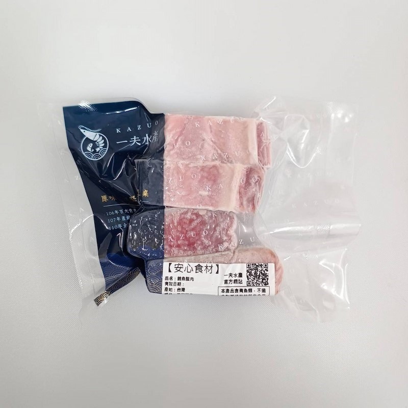 【一夫水產】大目/黃鰭 鮪魚腹肉（250g/4-6塊/包）-細節圖5