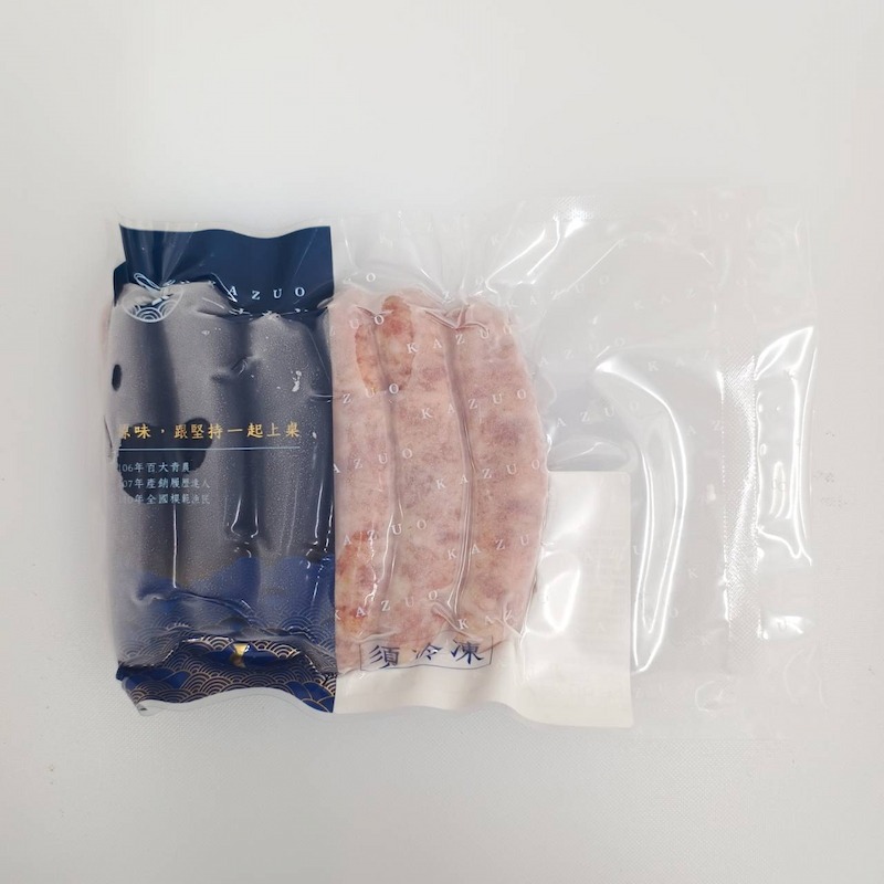 【一夫水產】飛魚卵香腸（300g/6條/包）-細節圖2