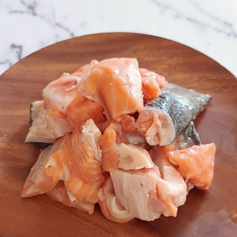 【一夫水產】挪威－鮭魚魚骨（400g/包）-細節圖2