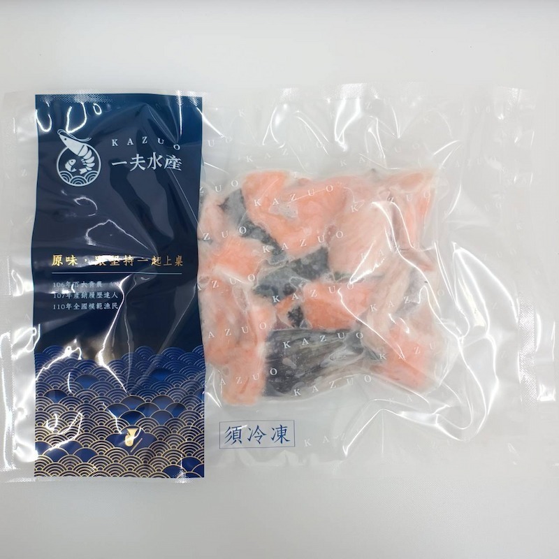【一夫水產】挪威－鮭魚魚骨（400g/包）-細節圖3