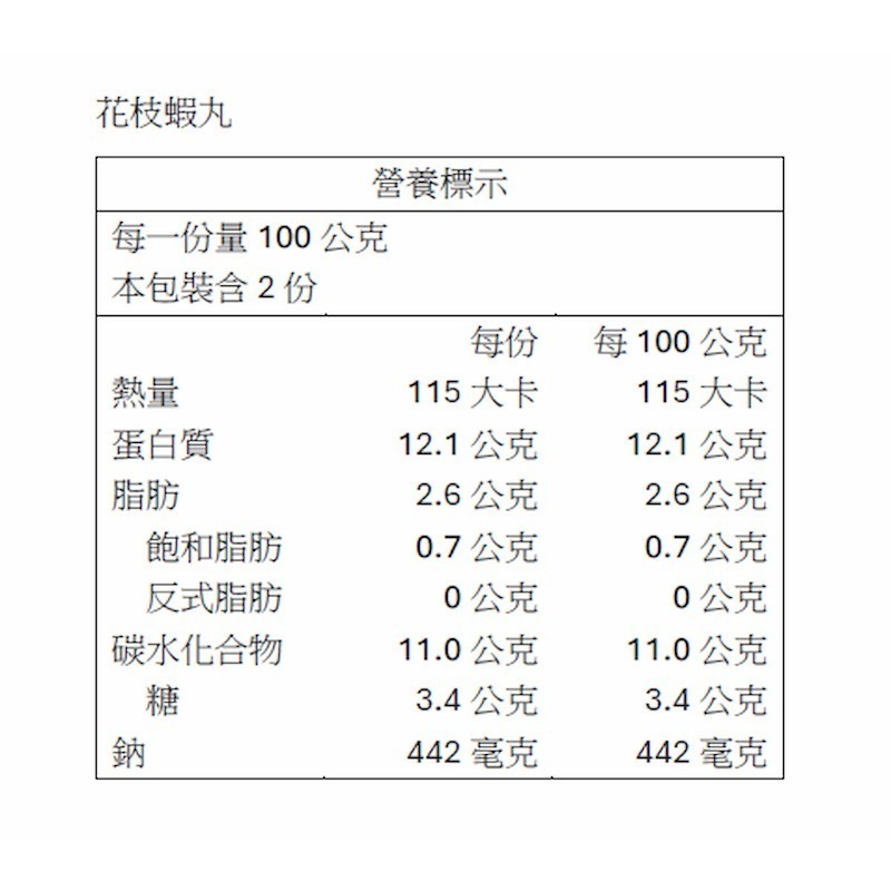 【一夫水產】花枝蝦丸（200g/7-8顆/包）-細節圖5