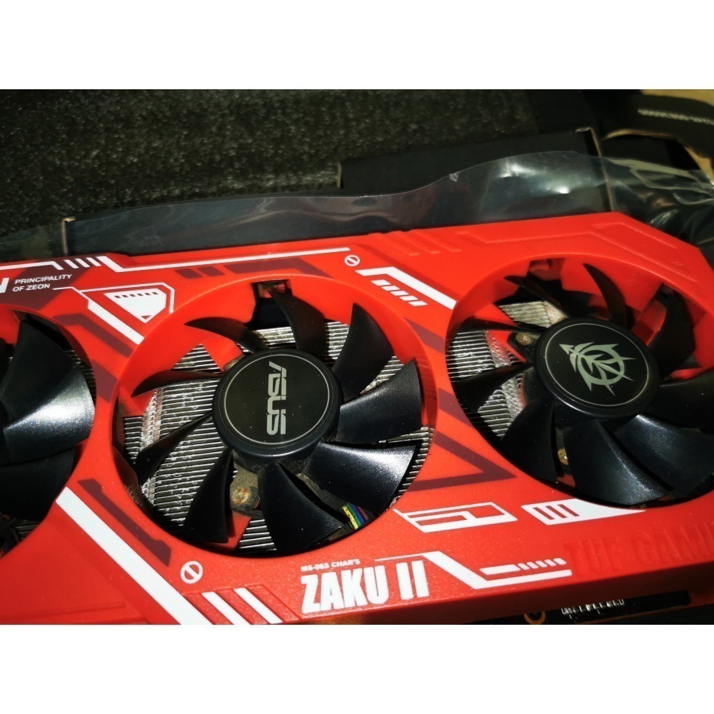 [二手] ASUS TUF GAMING GTX 1660s 6G華碩 1660 super zaku 薩克鋼彈-細節圖3