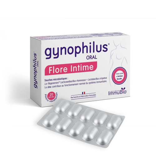 吉娜婦寶 Gynophilus® Oral 口服私密處益生菌 20 粒 法國原裝進口 總代理