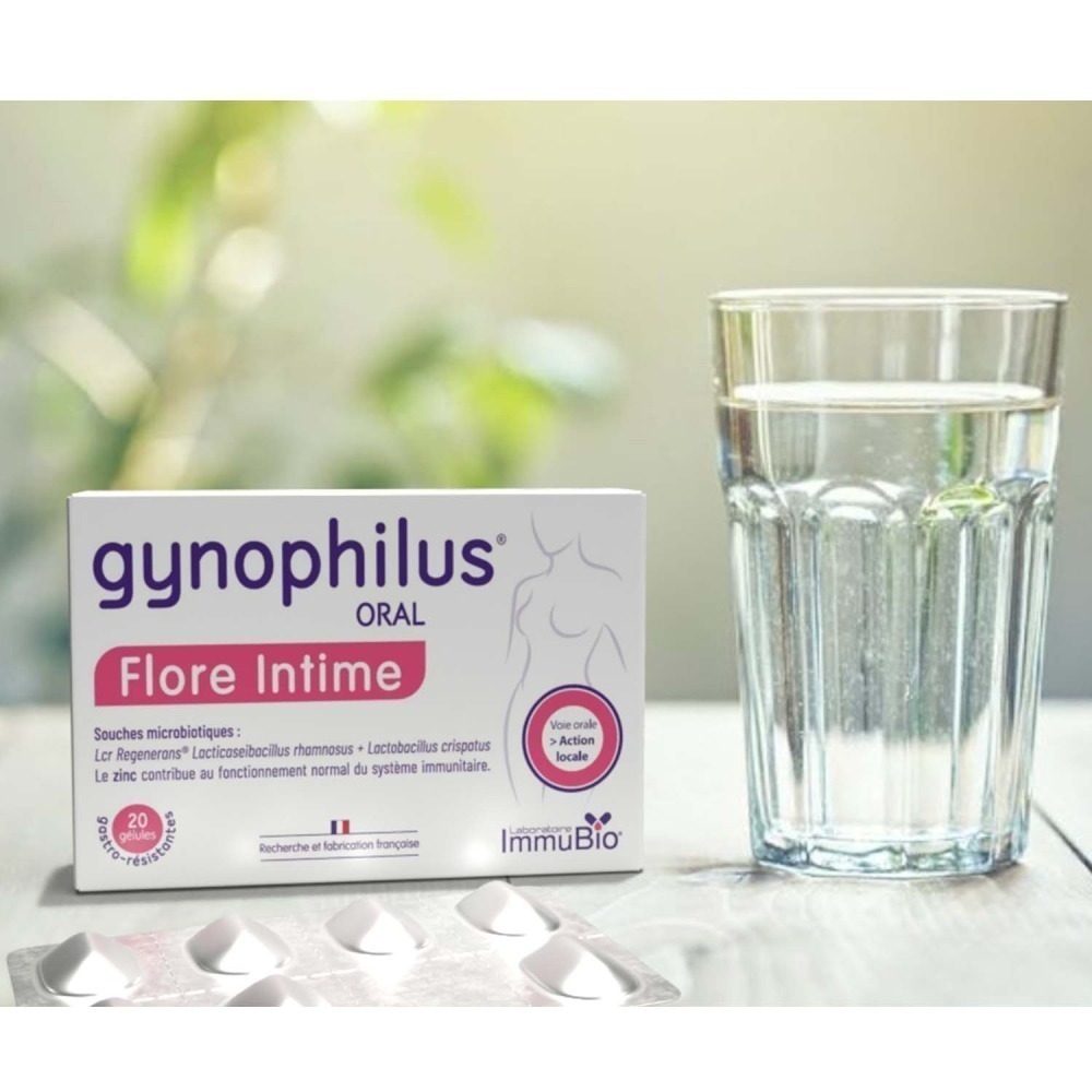 吉娜婦寶 Gynophilus® Oral 口服私密益生菌 20 粒 法國原裝進口 總代理-細節圖2