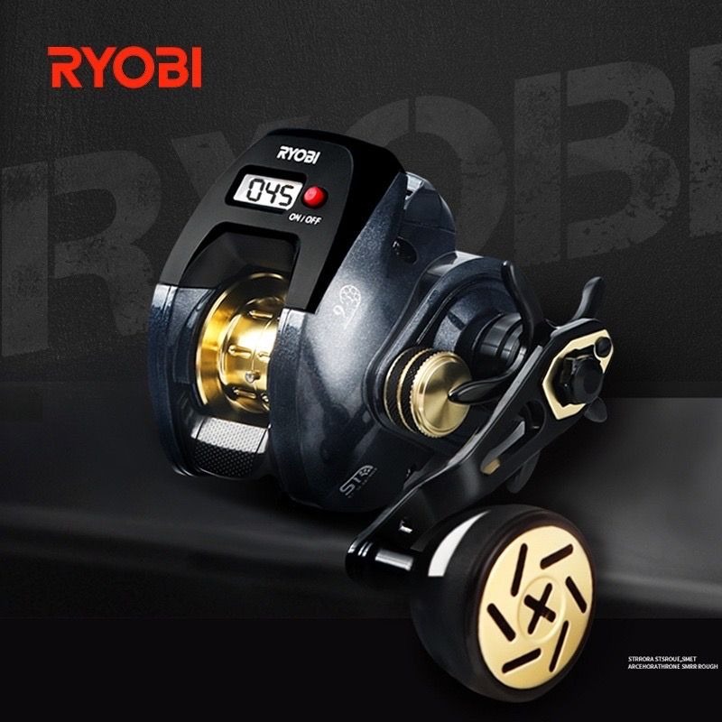 日本 RYOBI BASE POINT 基點 SV  150 右手款 電子LED數顯計米 小烏龜捲線器 IP67防水-細節圖5