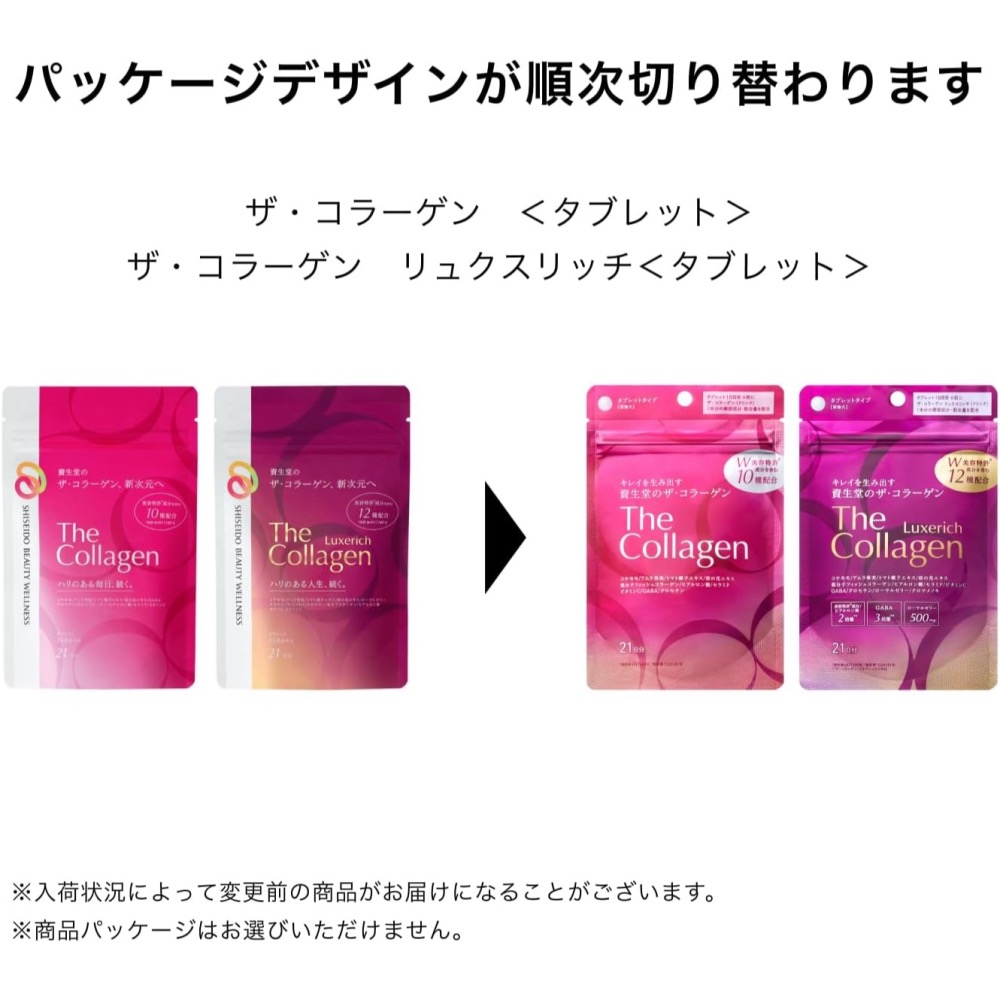 【現貨】日本 SHISEDO 資生堂 The Collagen 膠原蛋白錠(126錠/袋)-細節圖2