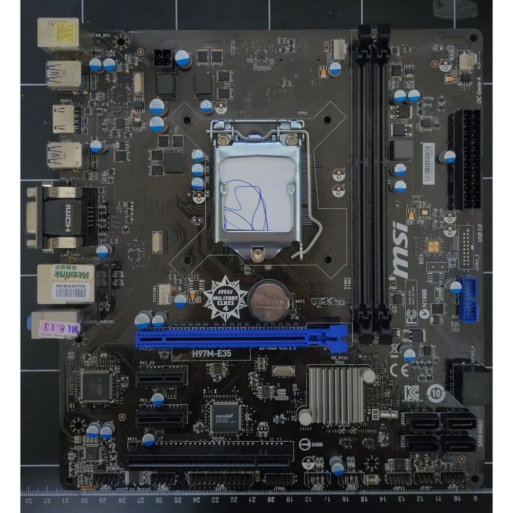 微星 H97M-E35 ( 1150主機板 ) ( H97主機板 )-細節圖2