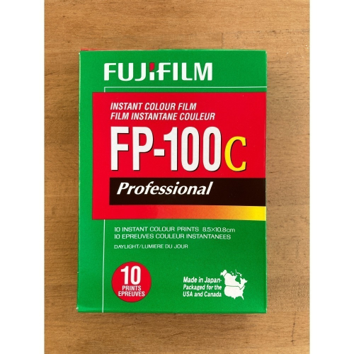 FUJIFILM FP-100C 過期彩色拍立得撕拉片