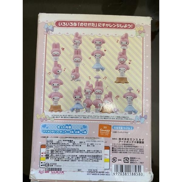 正版三麗鷗美樂蒂疊疊樂 Sanrio My melody 可愛公仔 盒損破盤價 ensky artbox出品質感絕佳-細節圖2