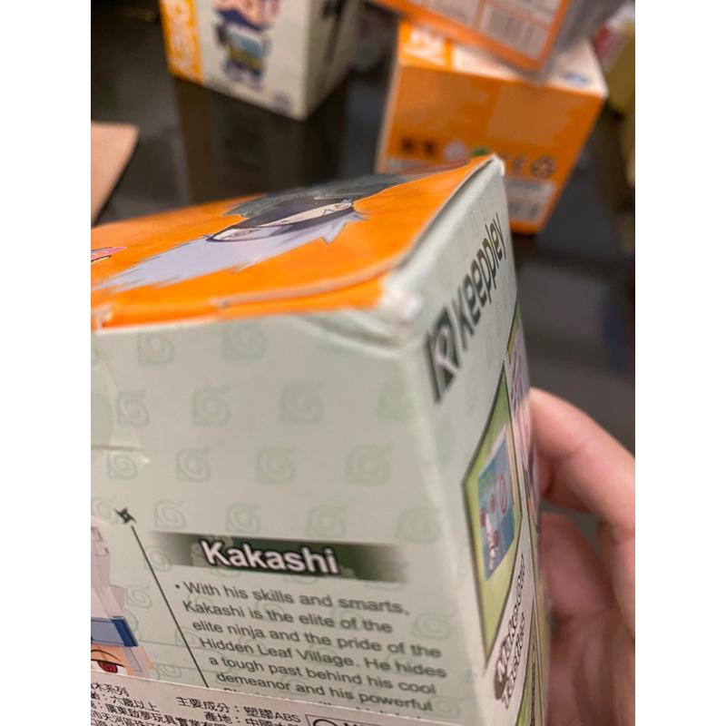 破盤清倉正版火影忍者積木-Keeppley火影忍者啟蒙積木-漩渦鳴人/卡卡西/宇智波 盒損特價 158/單隻，賣場最便宜-細節圖3