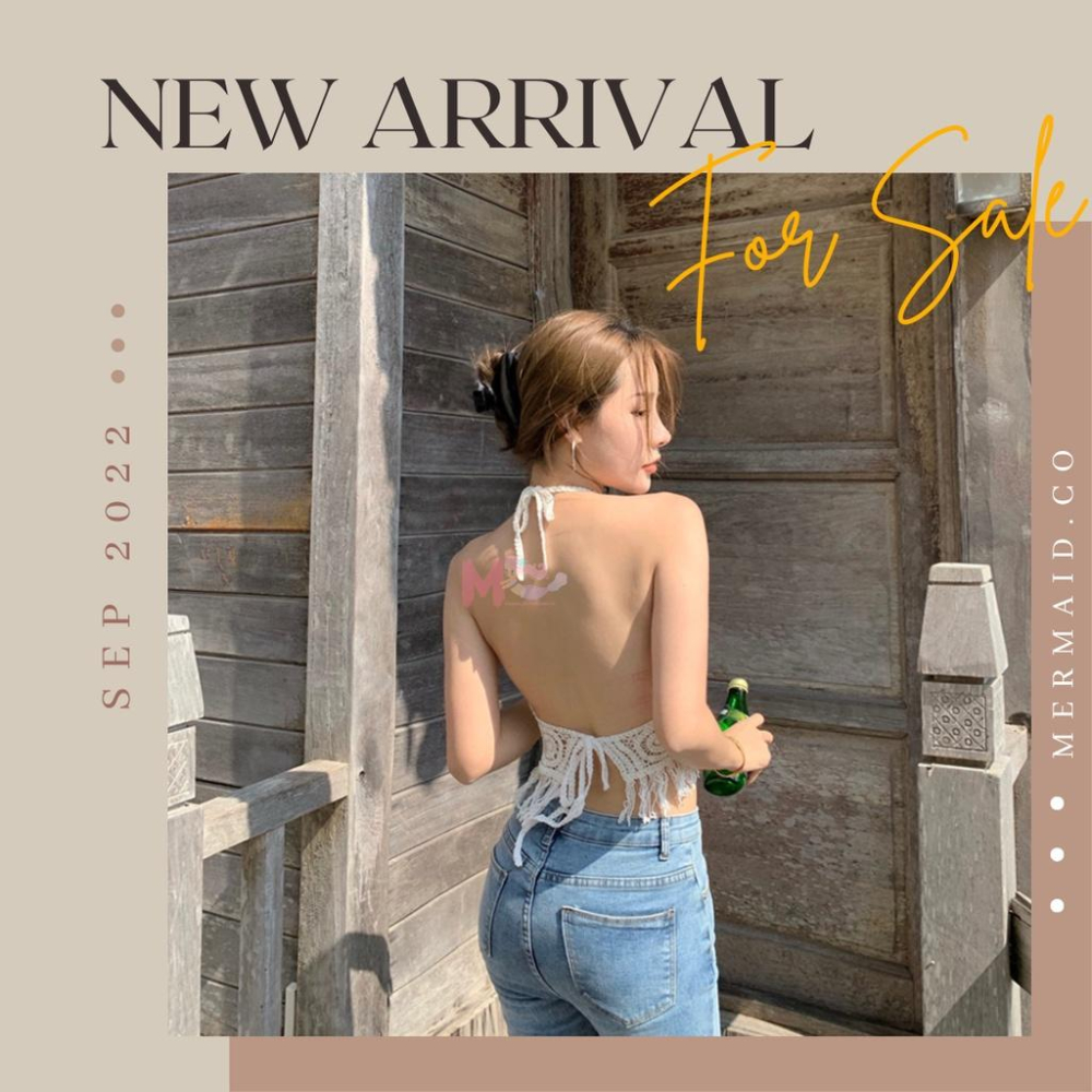 美人魚💙現貨┇渡假必備單品🌸性感鏤空針織棉麻背心 波希米亞風-細節圖7