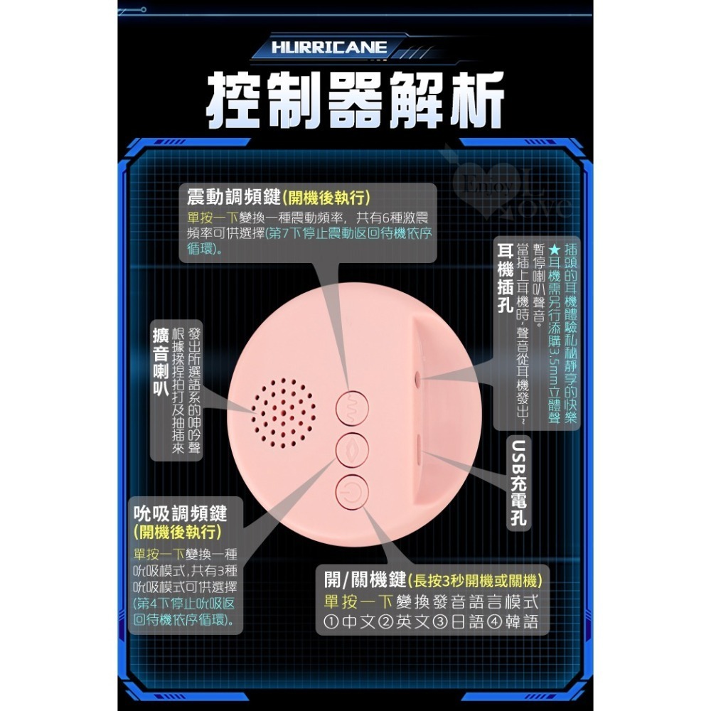 智能全自動吮吸震動發音倒模屁股 ﹝強勁3段夾吸吮/6頻震動/互動四國語音﹞附贈200ml潤滑液-細節圖10