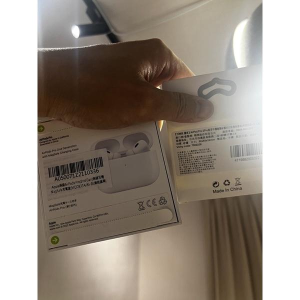 新款 Apple蘋果 AirPods Pro 2 (2nd Gen)無線耳機 MagSafe充電盒(MQD83TA/A)-細節圖5