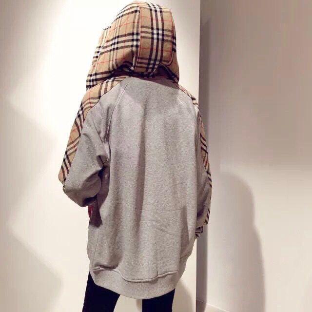 誰說夏天不用帶著外套!Bbr 經典格紋連帽外套生日禮物-細節圖5