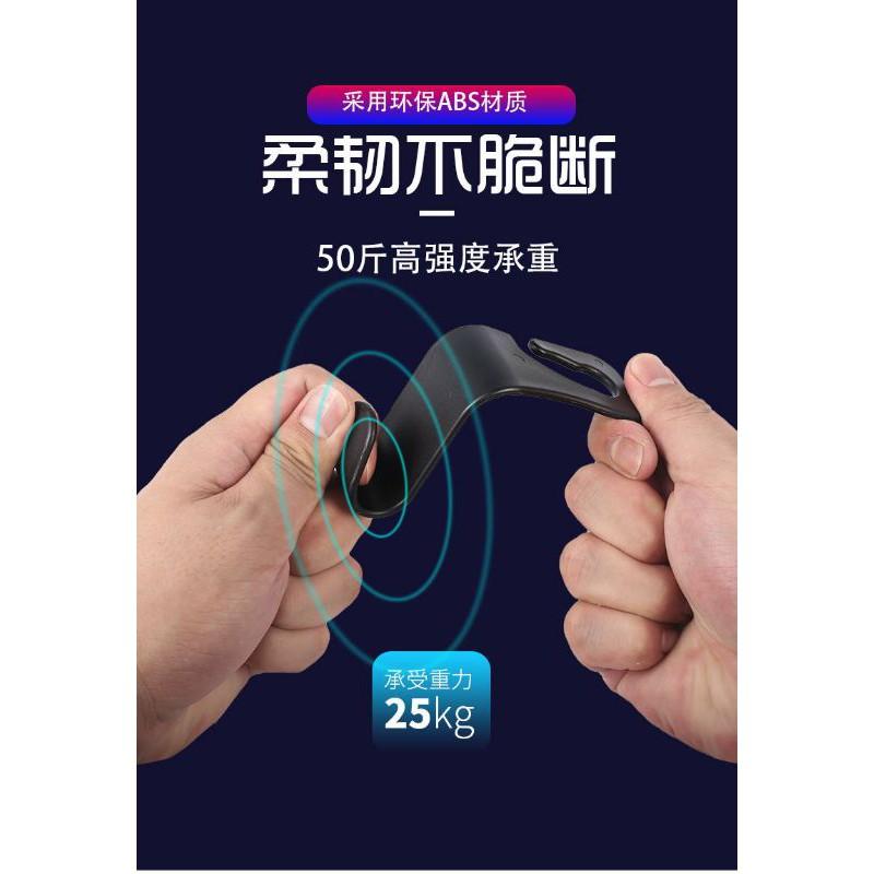 汽車用掛鉤座椅背隱藏式掛鉤車內掛鉤後座位靠背創意車載小掛鉤-細節圖5