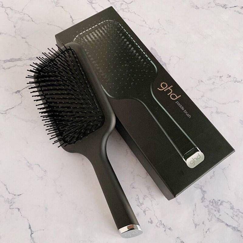 英國‎‎按摩頭皮氣墊梳子梳-黑*精裝盒-細節圖8