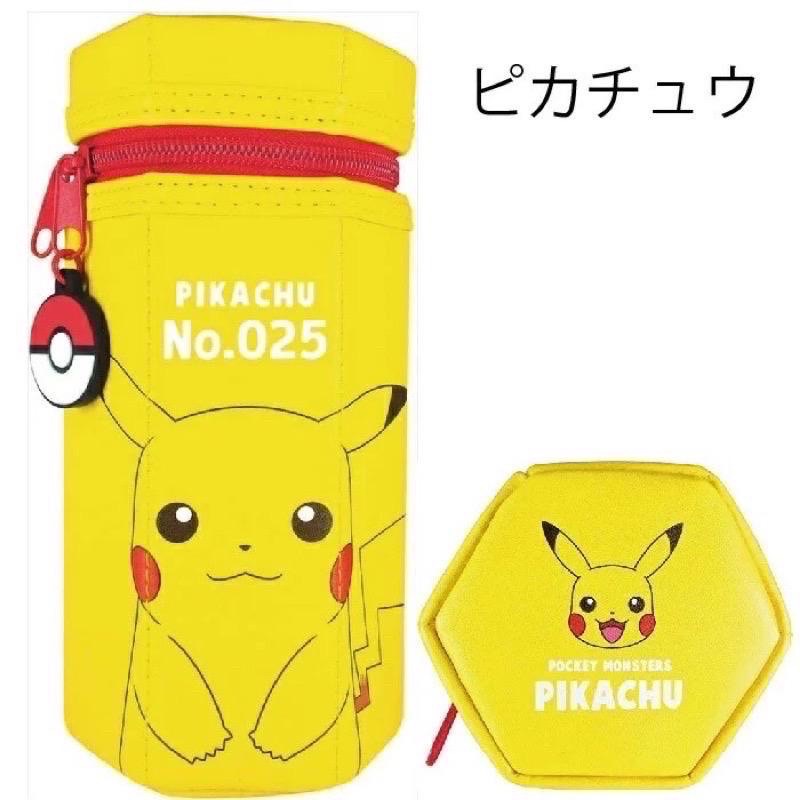 🇯🇵日本POKEMON 寶可夢直立式六角筆袋 鉛筆盒-細節圖4