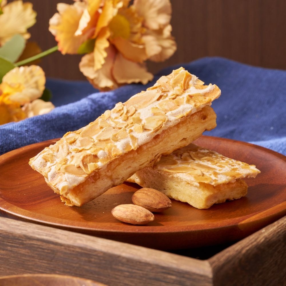 杏仁千層派 千層酥 低糖 美食 伴手禮 西點 休閒零食 台灣零食 台灣伴手禮 年貨 點心-細節圖2