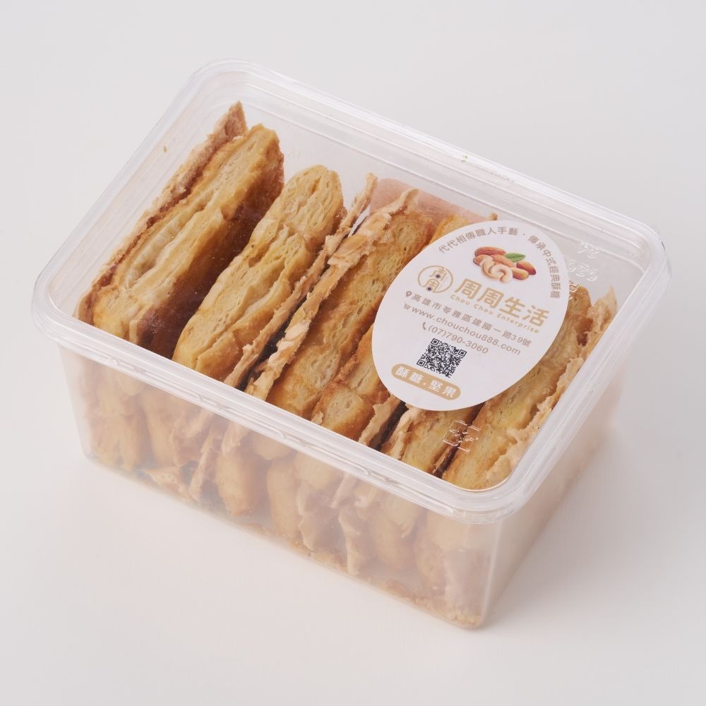 杏仁千層派 千層酥 低糖 美食 伴手禮 西點 休閒零食 台灣零食 台灣伴手禮 年貨 點心-細節圖4