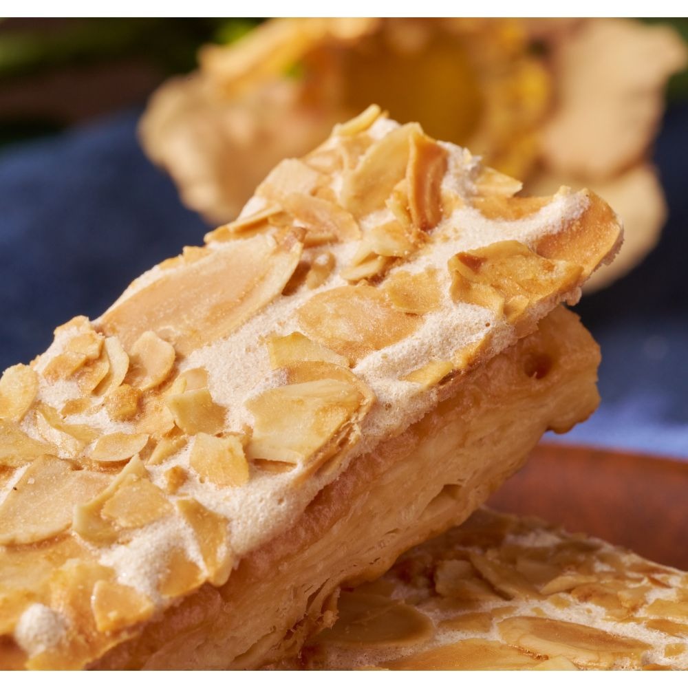 杏仁千層派 千層酥 低糖 美食 伴手禮 西點 休閒零食 台灣零食 台灣伴手禮 年貨 點心-規格圖5