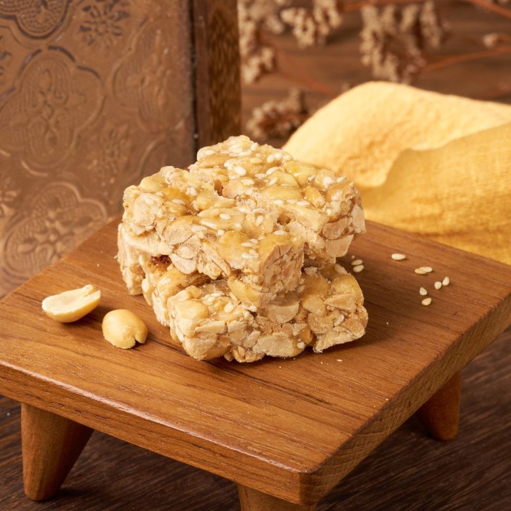 花生糖 花生酥 花生角 日本進口海藻糖 低糖  年貨 茶點 下午茶 點心 台灣 名產 快速出貨【周周生活】-細節圖3