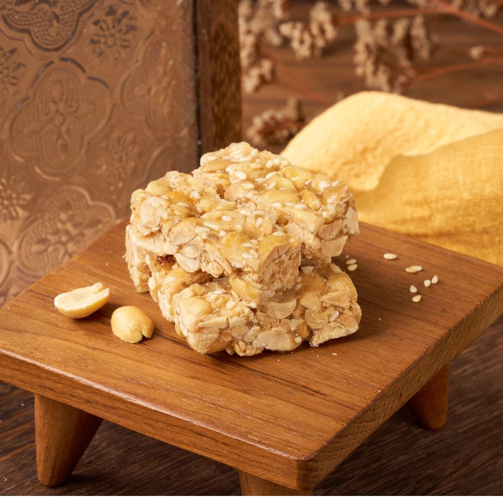 花生糖 花生酥 花生角 日本進口海藻糖 低糖  年貨 茶點 下午茶 點心 台灣 名產 快速出貨【周周生活】-規格圖5