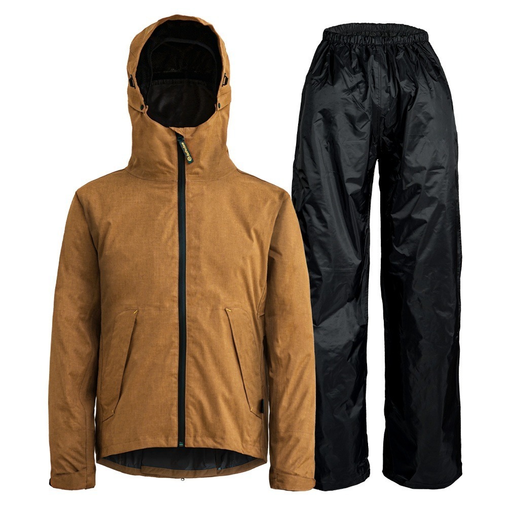 【背包款】奧德蒙 揹客 Packerism ULT 夾克式背包款兩件式衝鋒雨衣 二件式雨衣 背包雨衣 風衣雨衣 重機雨衣-細節圖2