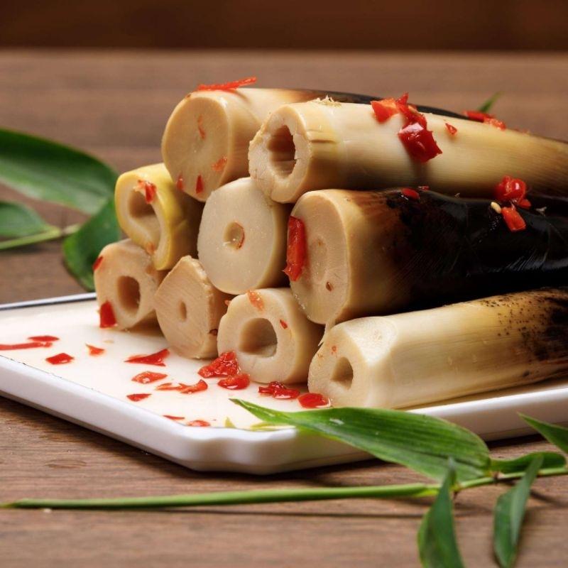 7/2放暑假🔥免運✨杭富 手剝筍 230g 五香/香辣/泡椒味 小小丸零食 即食筍-細節圖3