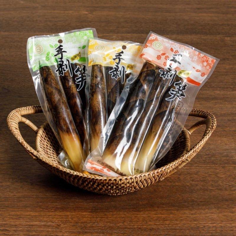 7/2放暑假🔥免運✨杭富 手剝筍 230g 五香/香辣/泡椒味 小小丸零食 即食筍-細節圖7