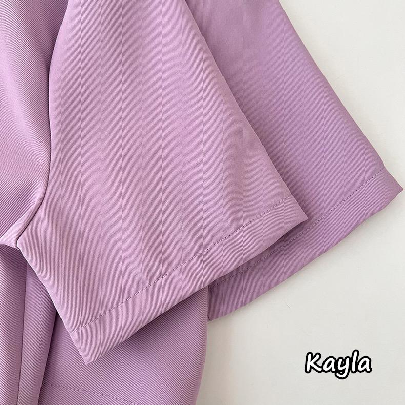 預購🌟免運🌟 西裝短版外套+百摺褲裙2件組套裝 A1188 #Kayla.girl #少女愷拉-細節圖6