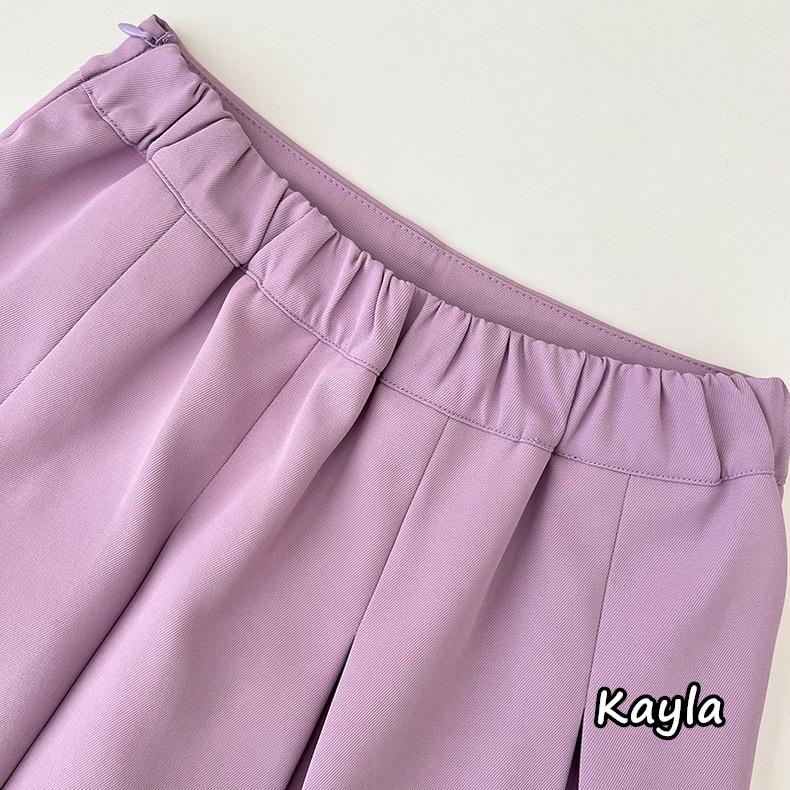 預購🌟免運🌟 西裝短版外套+百摺褲裙2件組套裝 A1188 #Kayla.girl #少女愷拉-細節圖8