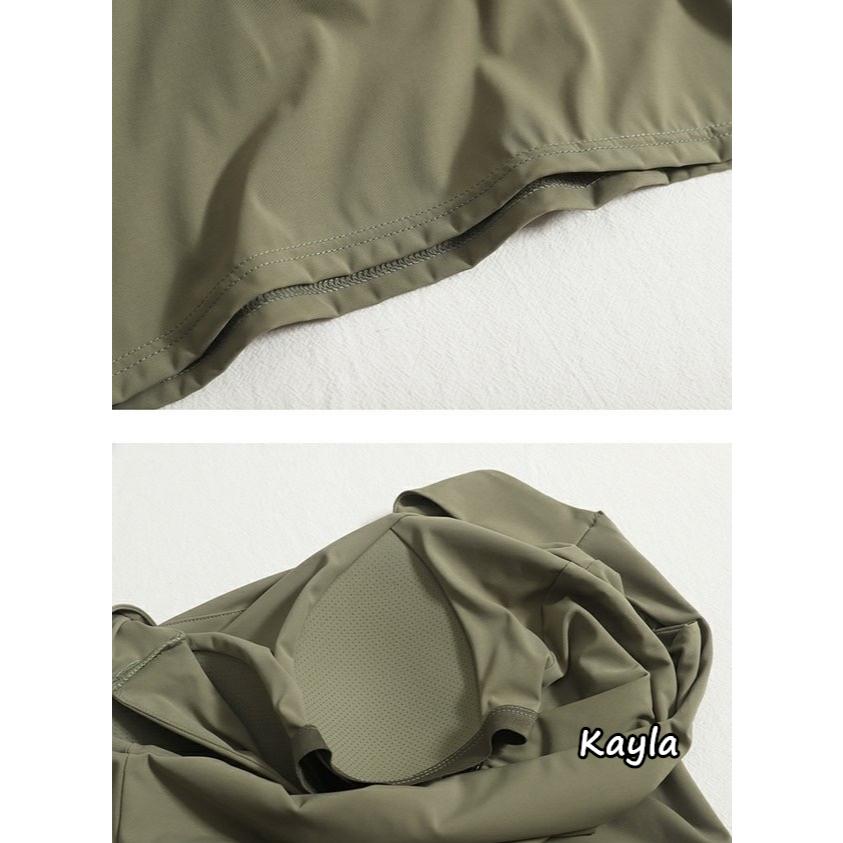 預購🌟免運🌟 冰絲吊帶透氣罩杯方領背心 A1168 #Kayla.girl #少女愷拉-細節圖5