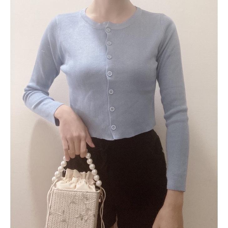 預購🌟免運🌟 修身短版長袖針織外套 A0865 #Kayla.girl #少女愷拉 #實穿-細節圖9