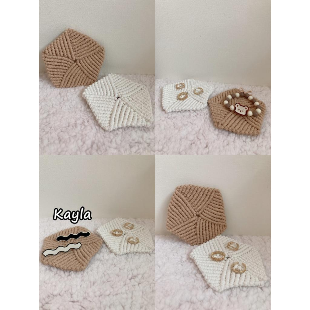 現貨⚡免運⚡絕版下殺🔥 多款獨家訂製 純手工織品 鉤針 編織 #Kayla.girl #少女愷拉-細節圖2