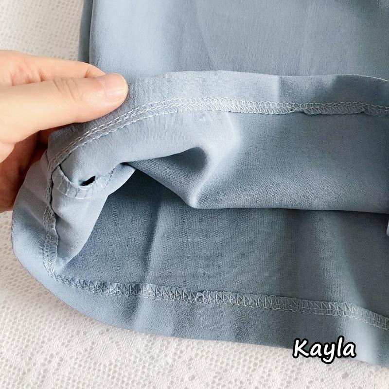 預購🌟免運🌟高腰排釦吊帶連身長褲 A0778 #Kayla.girl #少女愷拉 #實穿-細節圖9