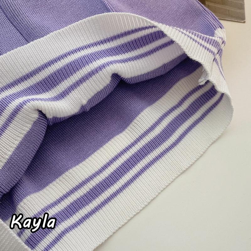 預購🌟免運🌟 撞色愛心鈕釦針織吊帶背心 A0703 #Kayla.girl #少女愷拉-細節圖8