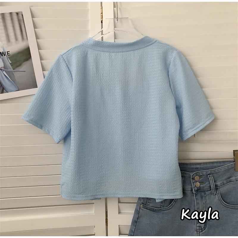 預購🌟免運🌟 氣質小可愛+襯衫外套SET組 A0733 #Kayla.girl #少女愷拉 #實穿-細節圖7