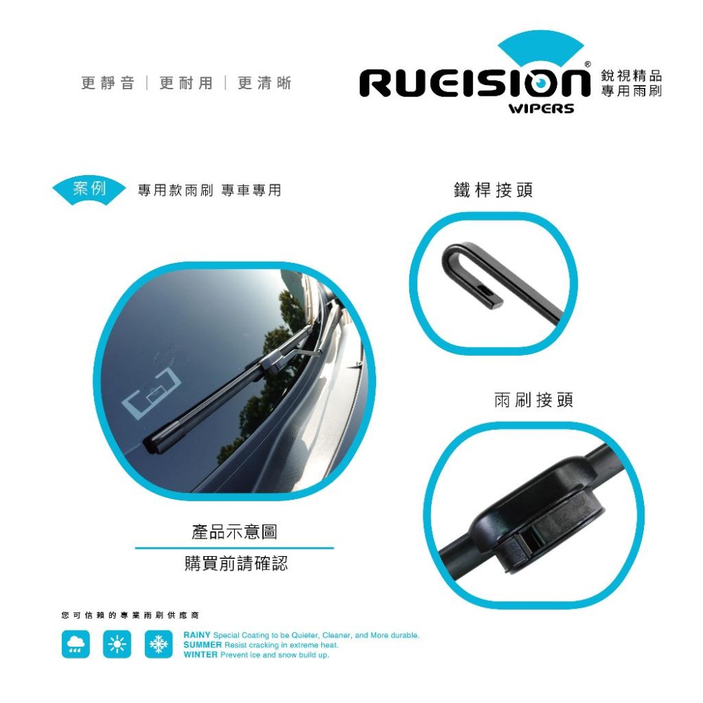 現貨【撥水矽膠】實體店面 協助安裝 NISSAN KICKS 雨刷 (2018~) KICKS雨刷 KICKS膠條 銳視-細節圖3