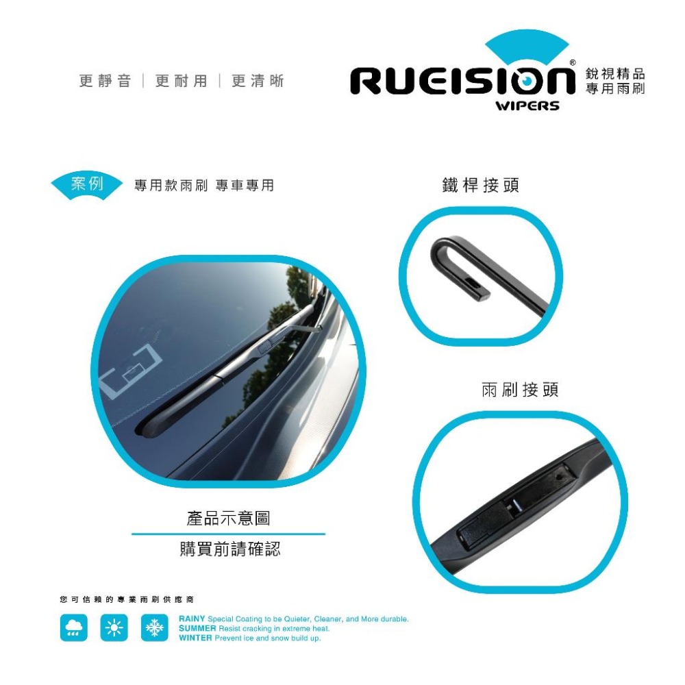 現貨【撥水矽膠】實體店面 協助安裝 NISSAN KICKS 雨刷 (2018~) KICKS雨刷 KICKS膠條 銳視-細節圖4