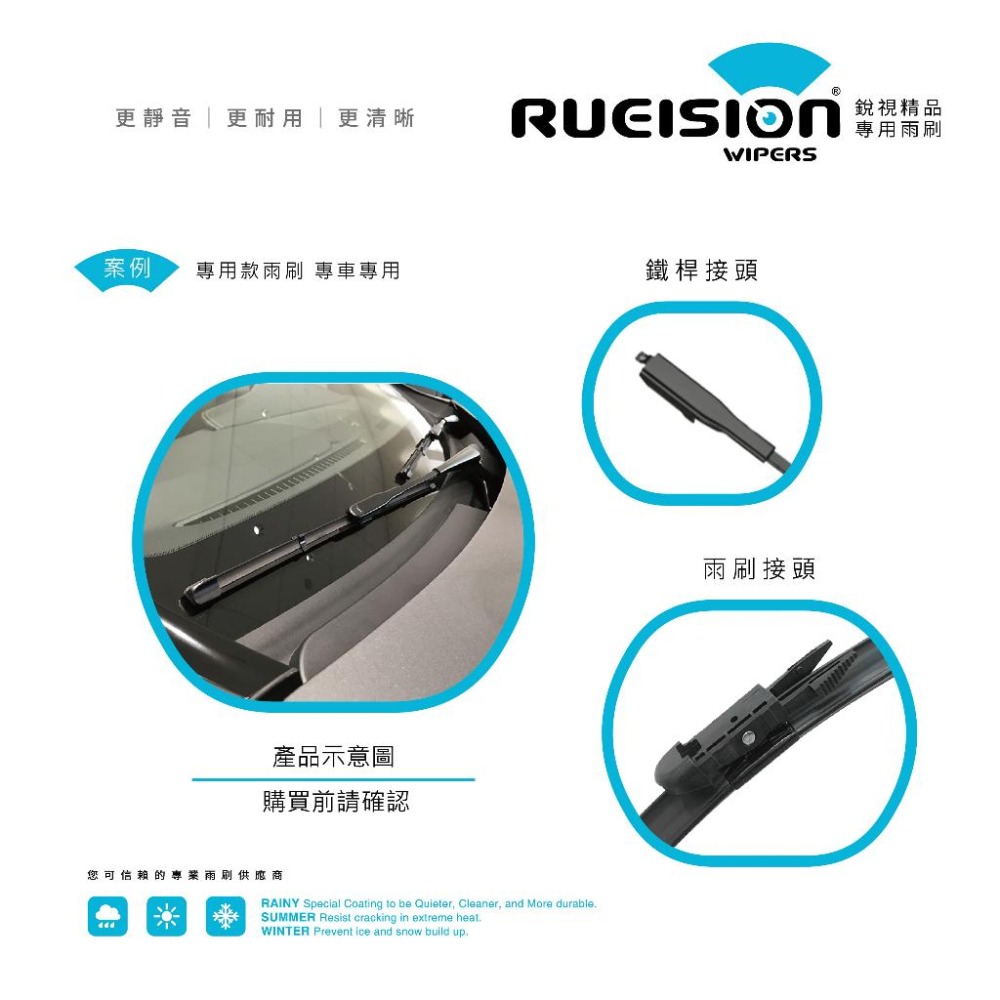 現貨【撥水矽膠】實體店面 協助安裝 AUDI A3 8P 8PA 8V 8Y 雨刷 A3雨刷 A3膠條 矽膠雨刷 銳視-細節圖5