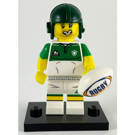 [樂高小天地]LEGO 71025 Series 19 Minifigures 19代人偶包 橄欖球選手-細節圖2