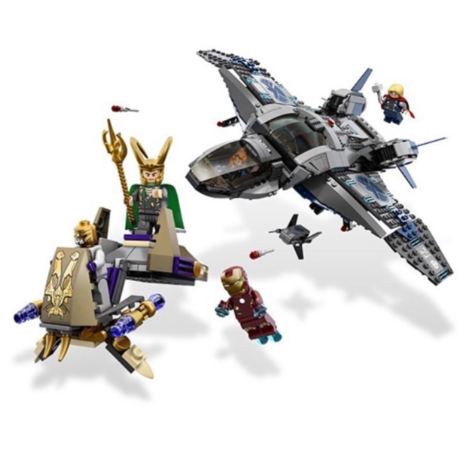 [樂高小天地]LEGO 6869 Super Heroes超級英雄 Quinjet Aerial Battle-細節圖2