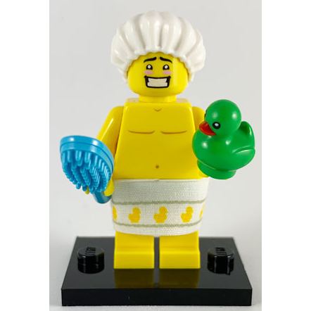 [樂高小天地]LEGO 71025 Series 19 Minifigures 19代人偶包 洗澡男-細節圖2