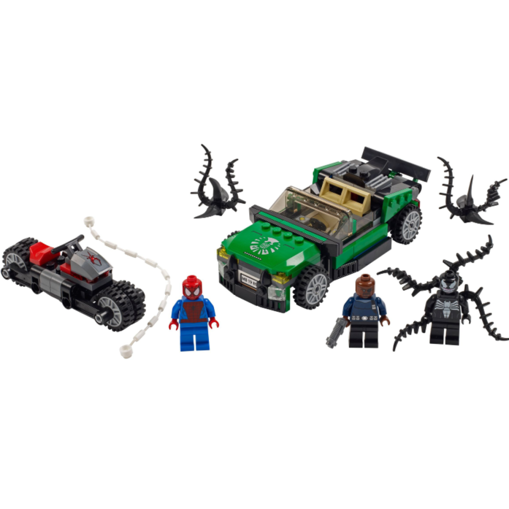 [樂高小天地]LEGO 76004 Super Heroes 超級英雄 Spider-Man: Spider-Cycle-細節圖2